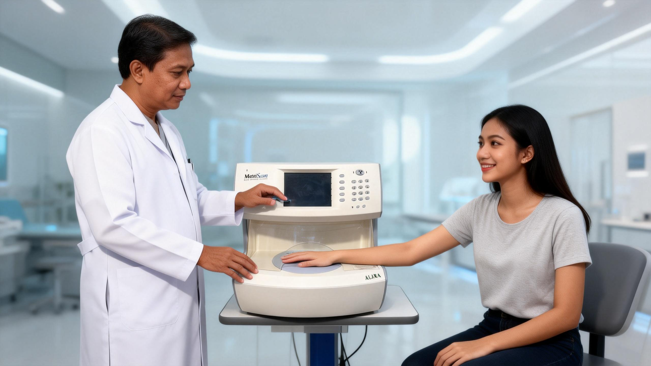 HUCITZ HNT-7000 Non-Contact Tonometer — Comfortable and Safe Eye Pressure Testing